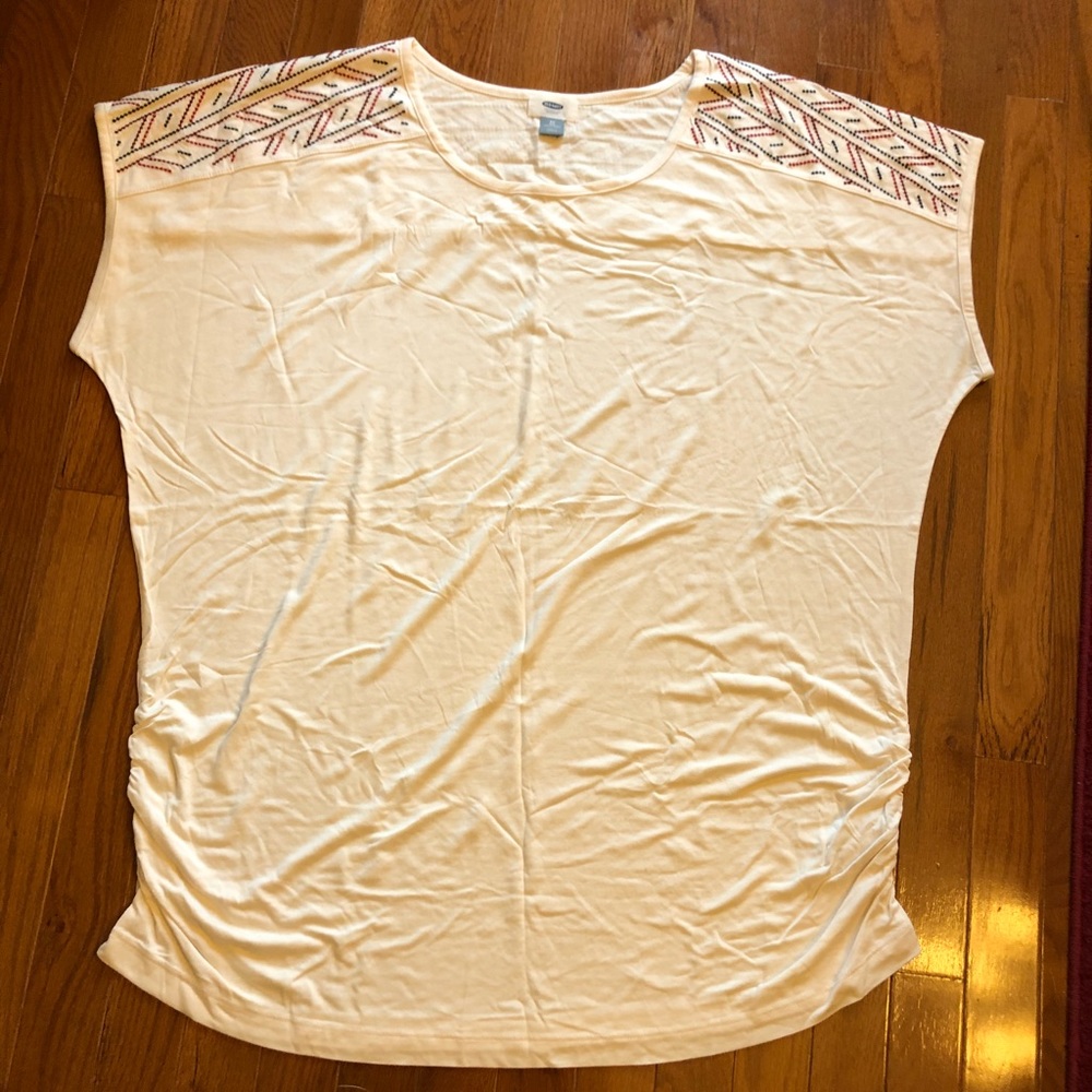 Old Navy Shirt with Embroidery. Size 3XL